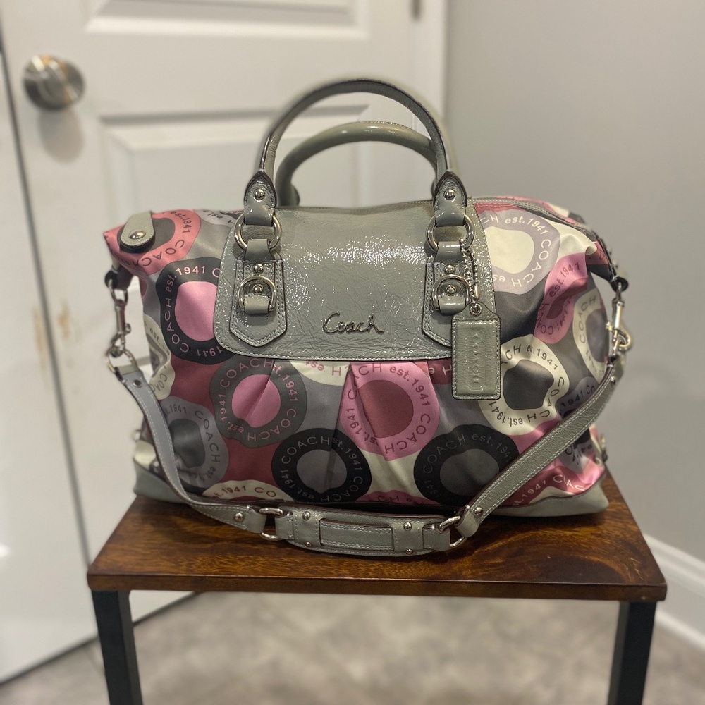 Vintage Coach Tote Bag